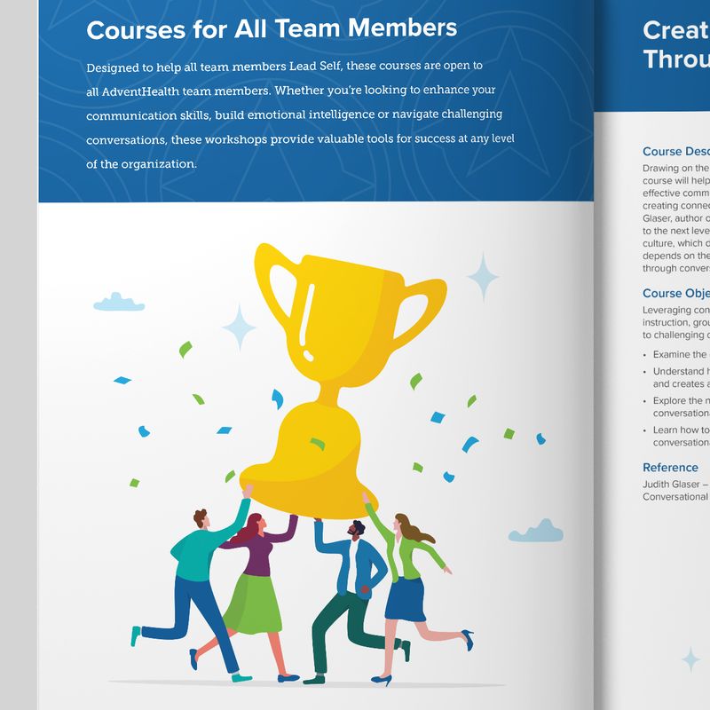 Courses for All Team Members page from the Leadership Skills Workshops course catalog
